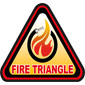 لوجو فاير تراينجل للهندسة ومقاولات اطفاء وانذار الحريق