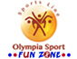 لوجو اوليمبيا سبورت للاجهزة الرياضية - فن زون للعب الاطفال